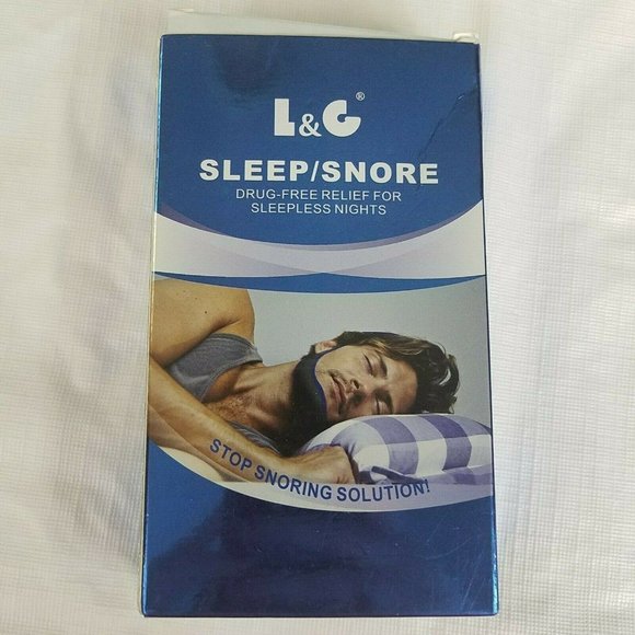 Snore Relief Sleep Chin Strap Adjustable - Picture 1 of 7